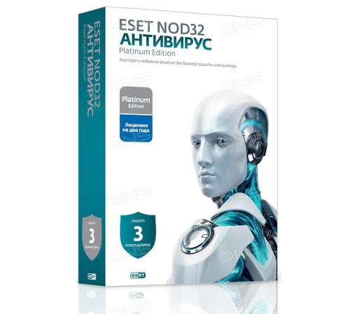 ESET NOD32 Антивирус новая лицензия на 2 года на 3ПК ESD