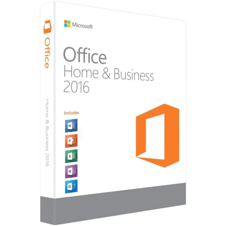 Microsoft Office 2016 Home and Business ESD 32-bit/x64 Russian MAC (W6F-00652)